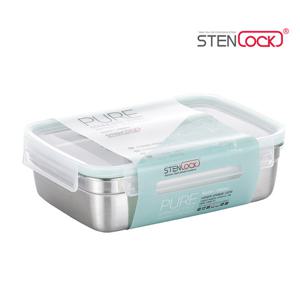 스텐락 퓨어 스텐 밀폐용기 찬통 직사각 7호 1800ml