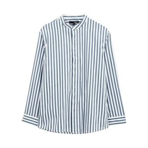 [에이치커넥트]남성 노카라 스트라이프 셔츠 (3022102040127_285