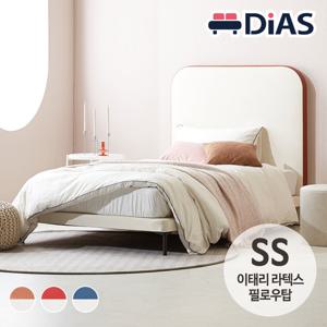 [디아스침대] 폴링 가죽침대 SS / 이태리라텍스 필로우탑