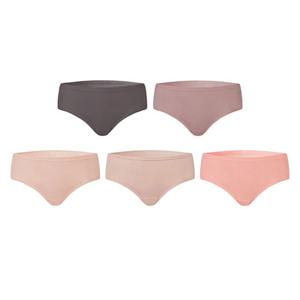[BYC] 여성 미디 면스판 요일팬티 5종 세트 WNS1503