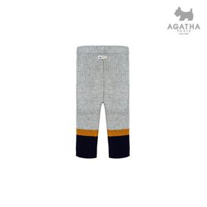 [아가타키즈]배색니트레깅스(A9WT2P11_GR)