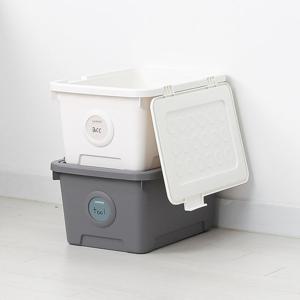 [올리빙] 도트 리빙박스 24L 1P