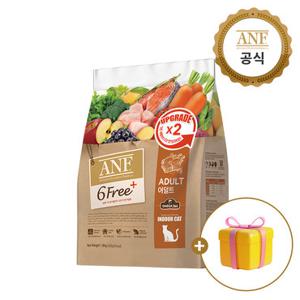 ANF 식스프리플러스 인도어 캣 어덜트 1.6kg+미유믹스 2개