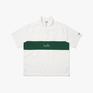 [디아도라] 컴피 반집업 반팔 피스테 IVORY