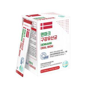 [백화점][덴마크크리스찬 한센] 구강특허 성인 LGG유산균(2g+ 30포+1개월)