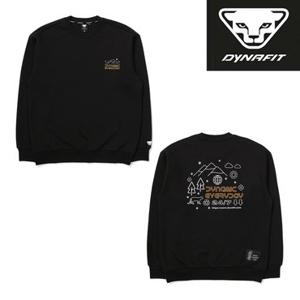 [백화점]LJS  다이나핏  택가 119000원 남녀공용 (스콧) 맨투맨 티셔츠 (YYUW23251Z1)