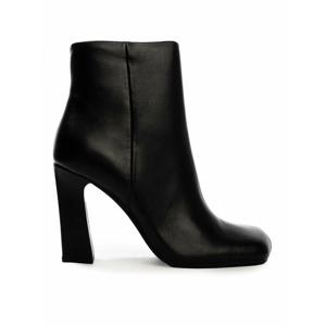 [ASH] 라프리마 여성 앵클 부츠 Alina 레더 ALINA01 블랙 /8