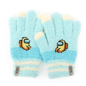 어몽어스 날개사손가락장갑 [라인자수와펜-60003] [O0513]