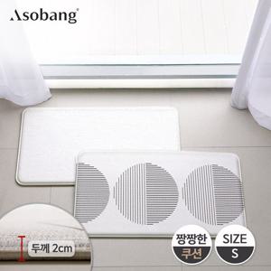 [아소방] 소엘 항균 주방매트 론드 S (80x44x2cm)