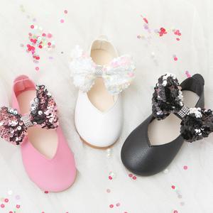 설렘주의 여아용 플랫 구두 kd286