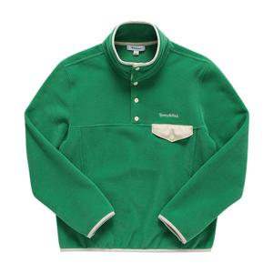 스포티앤리치 QZ741VE KELLY/CREAM 폴라 플리스 공용 맨투맨