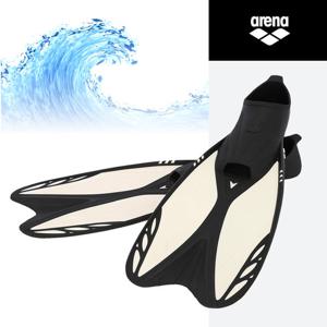 아레나 스피드 롱핀 오리발(C1AF01) WHT 추진력 향상