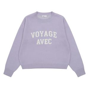 [소이] 여자 겨울이월 레터링니트티(23W5088)