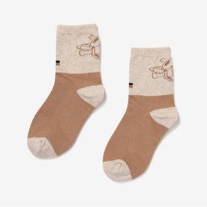 [휠라키즈] 휠라 고주연 장목 양말 (FK3SCF6351X_BEG)