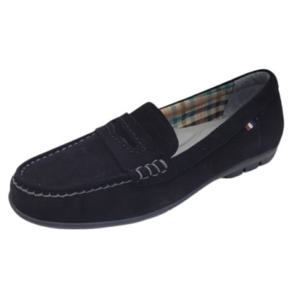 [영에이지(잡화구두)]에스콰이아 여성 스웨이드 로퍼 YABFHL507BK