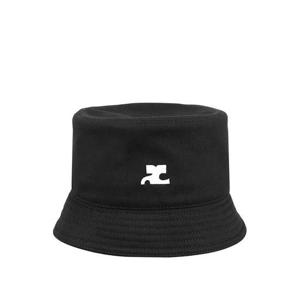 꾸레쥬 124ACP005CO0024 9999 시그니처 코튼 버킷햇 블랙