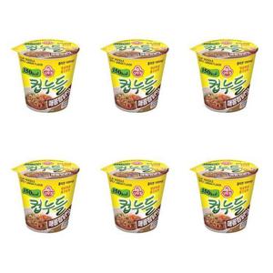 [오뚜기] 컵누들 매콤찜닭맛 45.5g x 6개