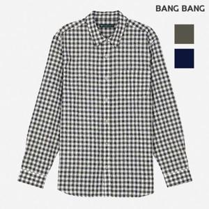 뱅뱅 동백01 고방체크셔츠 NSK105