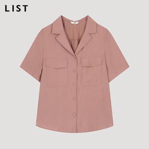 [리스트] 플랩 포켓 반팔 셔츠_TWWSTO62520_RT