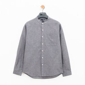 [HCONNECT] 남성 노카라 풀오픈 롱셔츠(3022102048252_048)