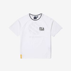 [휠라 키즈]축구공 빅로고 그래픽 티셔츠 (FK2RSG2202M_OWH)