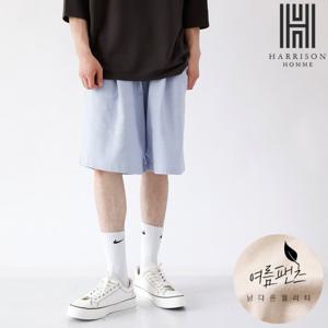 [해리슨][해리슨]  버뮤다 린넨 반바지 RTWF1928