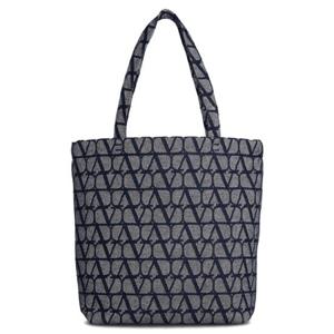 아이코노그래피 4Y2B0C61 QQZ YDZ 데님 이펙트 토트백 미니 쇼퍼