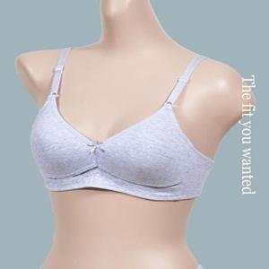학생브라 도톰한 몰드 와이어없는 면브라 A컵 학생브래지어