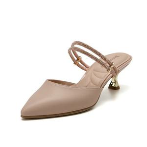 여성 뮬 샌들  (굽 5CM) 822023_C-1326 스킨