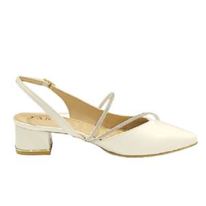 여성 슬링백 샌들  (굽 4CM) 723070_C-1320 아이보리