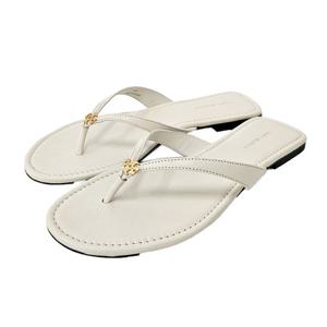 [토리버치] 로고 메탈 플립플랍/아이보리/149657 104