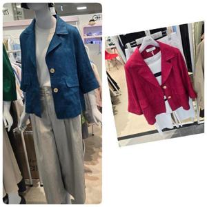 오프리미츠 HC26 시즌오프인하가 테일러드  린넨100 빅포겟 재킷 M24jk1602