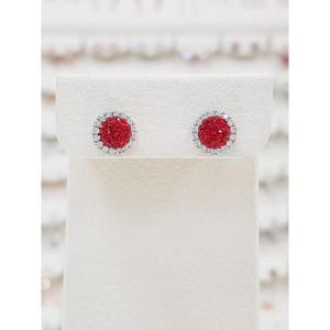 볼라레 세이브존03 트윙클 6mm미러볼 큐빅 귀걸이 (afaspe1188)