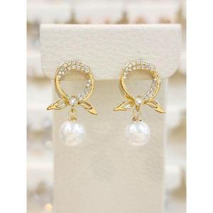 볼라레 세이브존03 볼라레 세레네로 진주 드롭귀걸이 SAVSSS1576