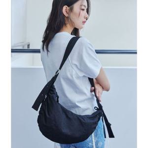 [데일리백추천] 블랙 나일론 발레 무드 호보크로스백 JABA4F251BK