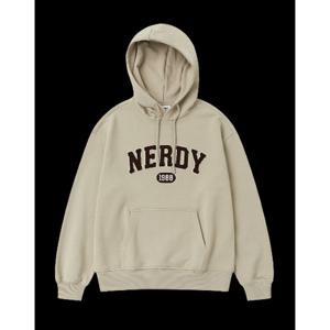 [널디] 부클 아치 로고 풀오버 후디 PNEF24HD04 BOUCLE ARCH LOGO PULLOVER HOODIE