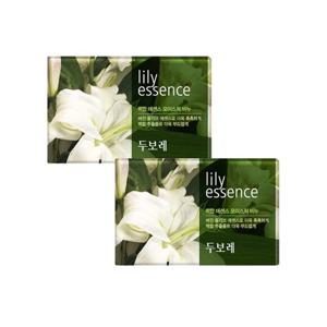 [두보레] 백합 릴리 에센스 모이스처 비누 100g x 12개