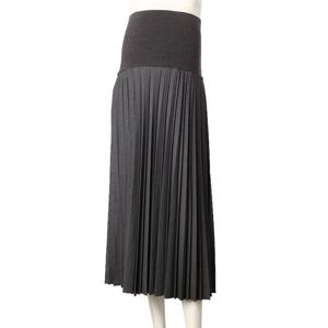[마더피아]플리츠 롱스커트 (RBO2038S)