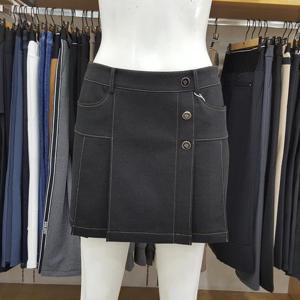 [벤제프골프] 여성 배색 큐롯 스커트 O5MWCU711