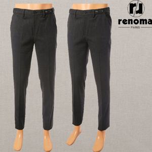 FW 25년 가을신상 그레이 링클프리 스판 밴딩 슬랙스 바지 RRCIBP93AJD