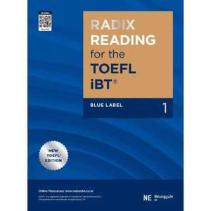 [NE능률] RADIX READING for the TOEFL iBT Blue Label 1