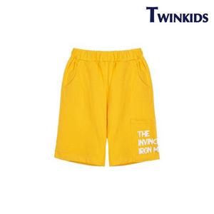 [트윈키즈]캐릭터 그래픽 포인트 5부팬츠(TAMT9P04_YE)