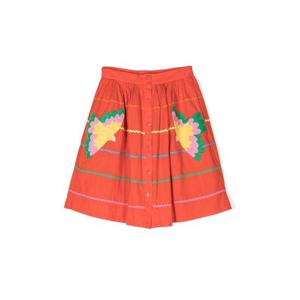 스텔라 매카트니 키즈 여아 레드 스커트 TS7A94K_Z0142412