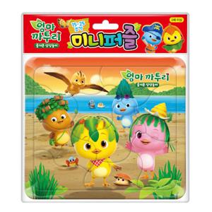 엄마 까투리 즐거운 상상놀이 미니퍼즐 15.25조각