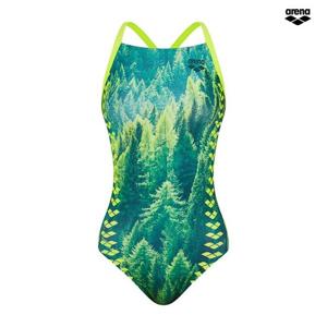 아레나 팀네이처 원피스 드롭백 A4FL1CO09 GRN