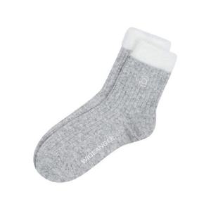 [와이드앵글] 여성 CO 장목 퍼헤어 울 양말 L_WWU24S03MK