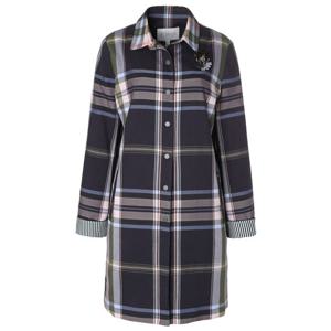 [조순희]체크 하프 트렌치 코트 (FMSL102)