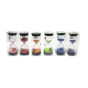 컬러 10분 모래시계 PP 탁상시계 사우나 인테리어소품