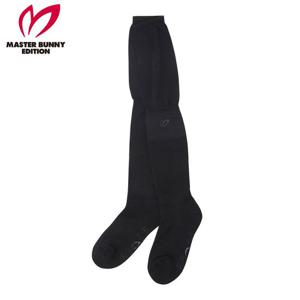 [마스터바니] 여성 논슬립 메쉬 믹스 로고 니하이 삭스