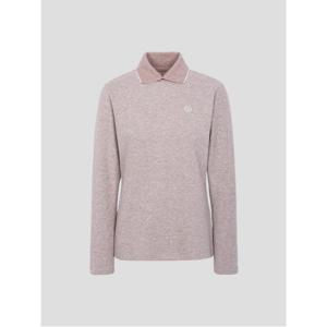 빈폴골프 여성 변형 니트칼라 긴팔 티셔츠  베이지 (BJ4X41A21A)